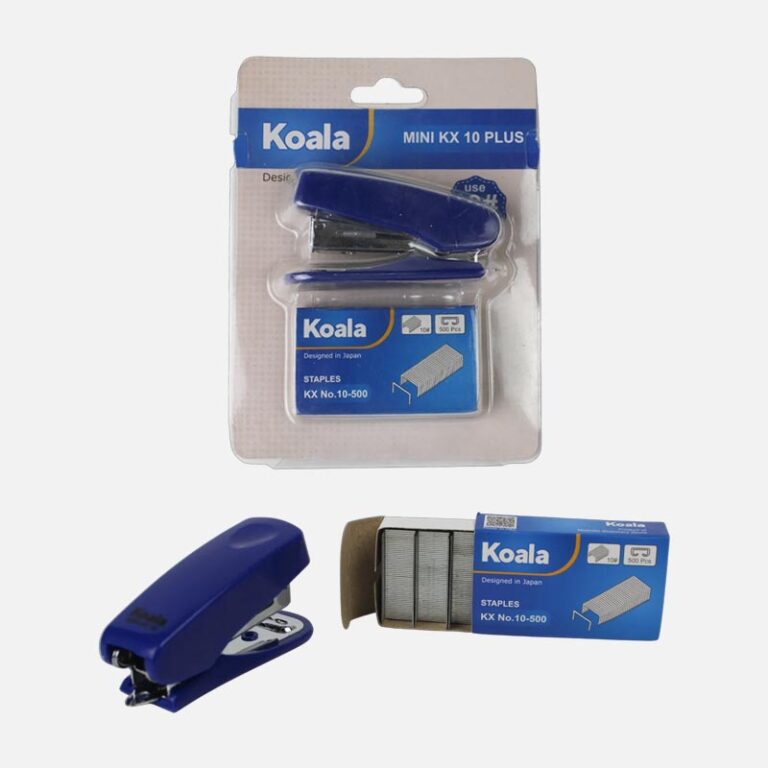 Koala No. 10 Mini Stapler Set with Stapler Pins – Mini KX 10 Plus